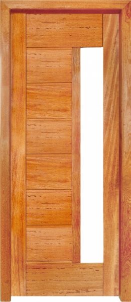 Porta bbb com visor reto angelin maciça